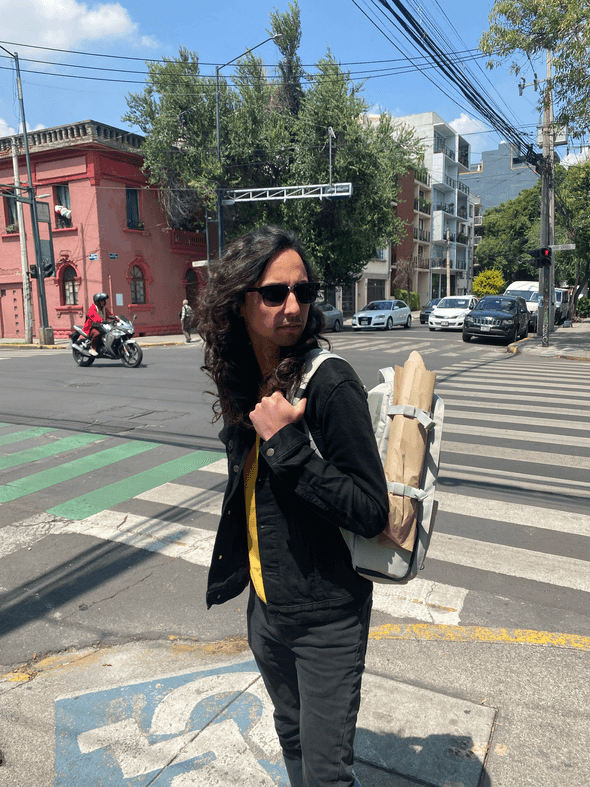 Joey in Roma Norte, Mexico City.
